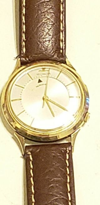 Watch Jaeger Lecoultre Vintage Mens Watch Gold Filled 10 Kt