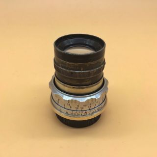 Optis Paris 6.  5cm f2.  5 LTM M39 Mount adapted lens (kinoptik Boyer Berthiot) Rare 2
