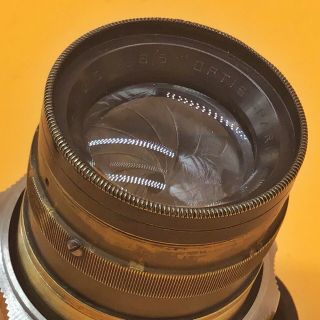 Optis Paris 6.  5cm f2.  5 LTM M39 Mount adapted lens (kinoptik Boyer Berthiot) Rare 7