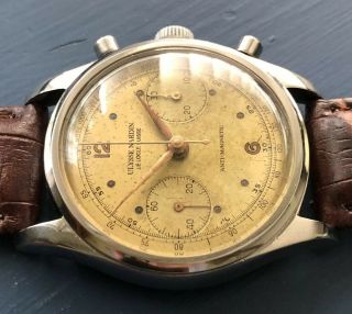 Vintage Ulysse Nardin Chronograph SS Case 4