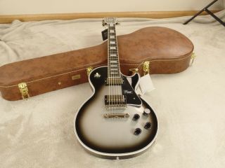 Gibson Custom Les Paul Custom - Silverburst W/ebony Fingerboard Rare 2019