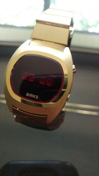 Birks Vintage digital Led Watch with auto command feature 5