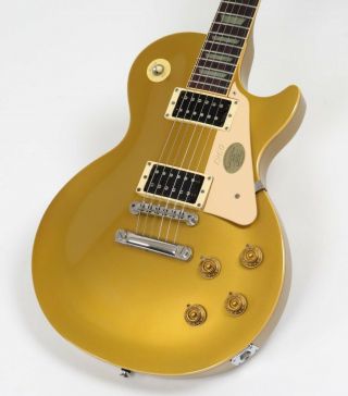 1991 Gibson Les Paul Classic Rare All Gold Bullion Finish with Case 4