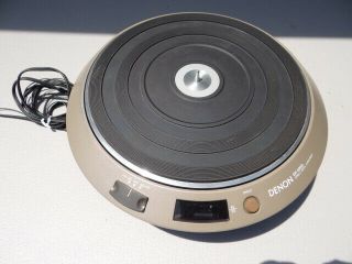 Vintage Denon Dp 1000 Turntable Only Perfect Order