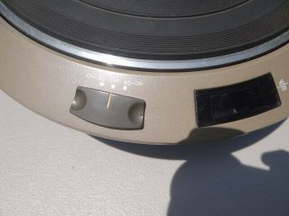 Vintage Denon DP 1000 Turntable Only Perfect Order 3