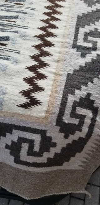 Gorgeous Vintage Native American Yei Rug 82 