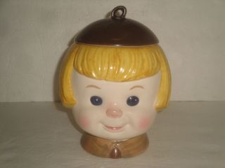 Vintage Metlox Cookie Jar Brownie Girl Scouts Pottery Potteries Poppytrail Rare