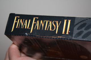 Final Fantasy II (SNES Nintendo) V - SEAM,  RARE GRAIL 3