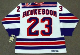 Jeff Beukeboom York Rangers 1994 Ccm Vintage Home Nhl Hockey Jersey