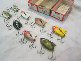 Vintage fishing lure Heddon Sonic group 3