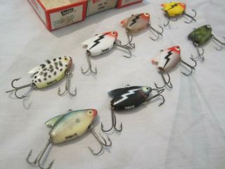 Vintage fishing lure Heddon Sonic group 4