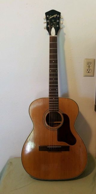 Vintage Harmony Sovereign Acoustic Guitar 1958 Model H1203 " Western