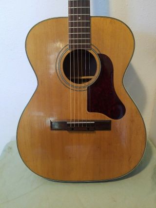 VINTAGE HARMONY SOVEREIGN ACOUSTIC GUITAR 1958 MODEL H1203 