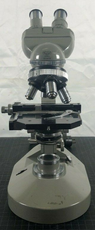 Vintage Olympus Microscope Tokyo Japan Khc