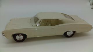 Vintage Chevrolet Dealer Promo Toy Model 1968 Impala SS 427 Hard Top Redline Car 3