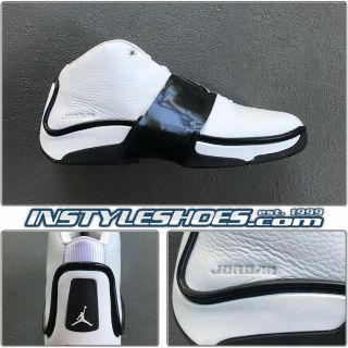 Nike Jumpman Team Fbi Sz 11.  5 Ds White Black Jordan Retro 2003 Vtg 305378 - 102