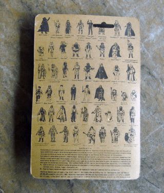 Vintage Lili Ledy Star Wars Emperor Figure 50701 with Backing 6