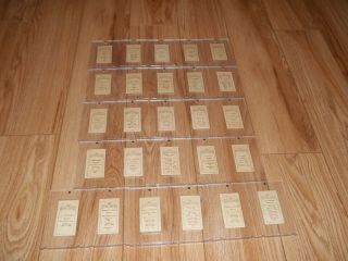 1910 - 11 C56 IMPERIAL TOBACCO PARTIAL SET OF 26 CARDS RARE 5