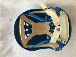 Vintage Jofa Helmet 235 - 51 23551 BLUE Gretzky WITH BOX - VERY RARE 7