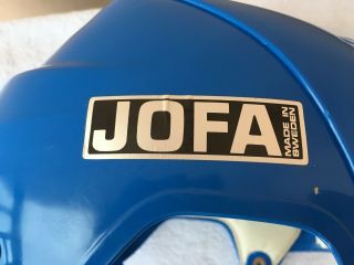 Vintage Jofa Helmet 235 - 51 23551 BLUE Gretzky WITH BOX - VERY RARE 9