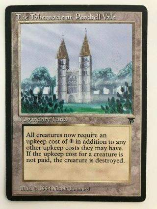 Mtg Legends The Tabernacle At Pendrell Vale Magic The Gathering