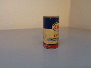 LEGO DENMARK VINTAGE 1950 ' S WOOD ESSO EXTRA MOTOR OIL CAN ULTRA RARE VERY GOOD 4