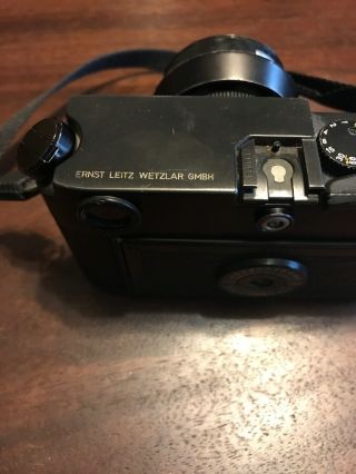 RARE Early First Batch LEICA M6 Rangefinder Camera With Summicron 1:2/50 Lens 2