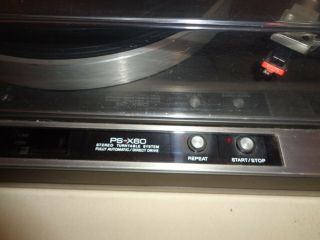 Vintage Sony PS - X60 Turntable 2 - Speed Direct - Drive Fully Automatic 4