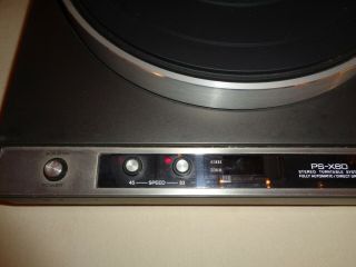 Vintage Sony PS - X60 Turntable 2 - Speed Direct - Drive Fully Automatic 8