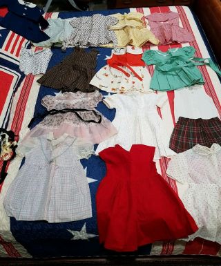 14 Vintage 50s 60s Girls Toddlers Sizes 2 - 3