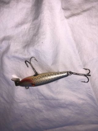fishing lures vintage creek chin wood lures.  Never seen the water. 5