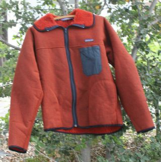Patagonia Vintage Full Zip Fleece Jacket Mens M,  Style 21401