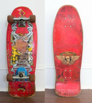 Classic Powell Peralta Lance Mountain Complete Skateboard 1988 Indys