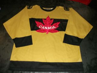 Rare 2004 Nike Winnipeg Falcons Team Canada Hockey Jersey Vintage Style Large 52