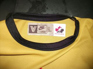 RARE 2004 NIKE WINNIPEG FALCONS TEAM CANADA HOCKEY JERSEY VINTAGE STYLE LARGE 52 6