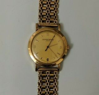 Vacheron Constantin Mens Vintage Watch 18k Gold