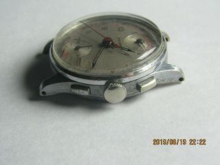 Vintage Men ' s Helbros Chronograph watch for parts/repair 410 3