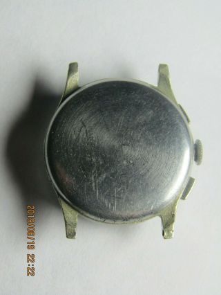 Vintage Men ' s Helbros Chronograph watch for parts/repair 410 5