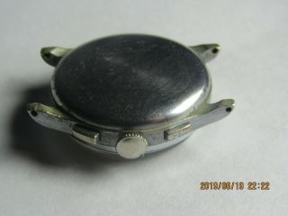 Vintage Men ' s Helbros Chronograph watch for parts/repair 410 6