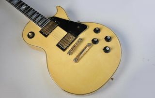 1974 Vintage Gibson Les Paul Custom WHITE Cream 1970s Guitar 3