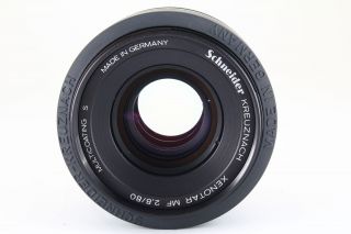 [Super Rare ] Schneider - Kreuznach XENOTAR MF 80mm f/2.  8 MC S Lens EXAKTA 66 5388 10