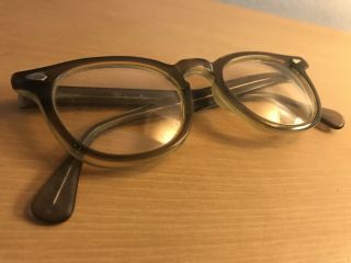 Tart Arnel Vintage Eyeglasses Grey Smoke 48[]22 X 6 Authentic Optical Ote