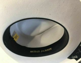 Michael Jackson Rare Worn Fedora 10