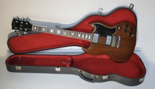 1975 - 77 Gibson Sg Standard Walnut Brown Minty Vintage Les Paul 1970s