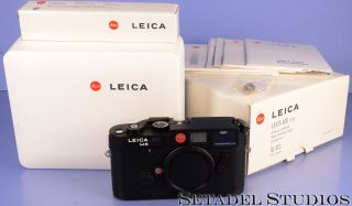 Leica Leitz M6 10413 Classic 0.  85 Black Rangefinder Camera Body,  Box.  Rare