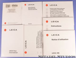 LEICA LEITZ M6 10413 CLASSIC 0.  85 BLACK RANGEFINDER CAMERA BODY,  BOX.  RARE 6