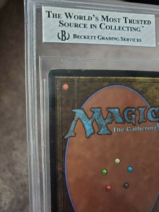 Magic The Gathering MTG Beta Black Lotus Graded BGS 8 NM - Power 9 9