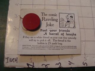 Vintage Trick/gag/joke,  1950 