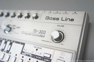 Roland TB303 TB - 303 Vintage Bassline Perfect S/N 241900 6