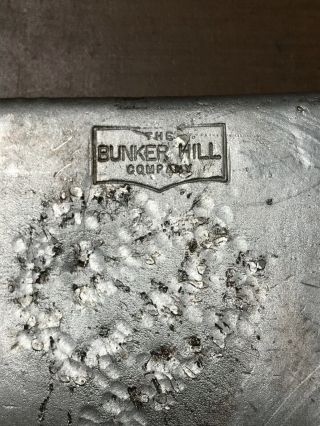 Bunker Hill Silver Bar 30.  85 Oz Fine Silver.  9995 Hand Poured Insanely Rare 53 3